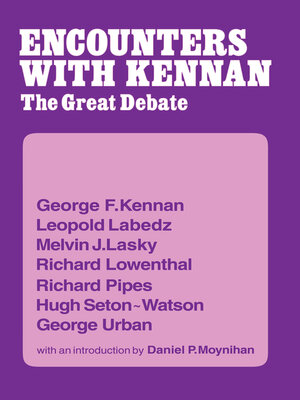 cover image of Encounter with Kennan